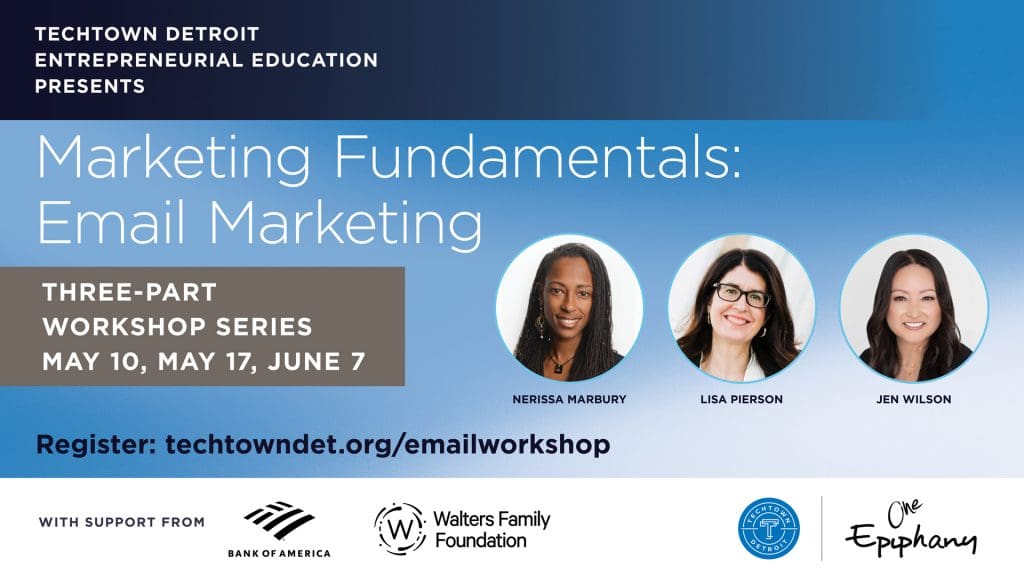 Details for the Marketing Fundamentals: Email Marketing (Three-part Workshop Series)