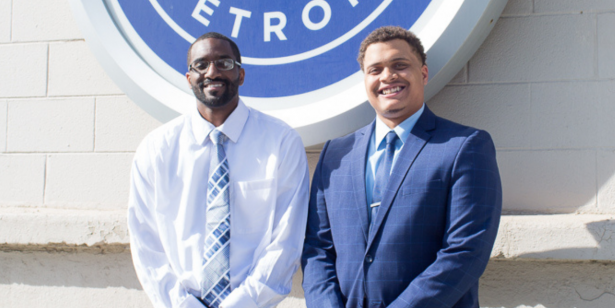 Norvell Robinson and Wardell Crutchfield III at 2021 Toast of the Town