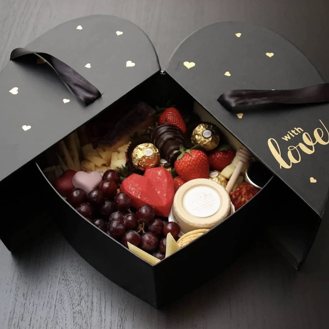 Fun Valentine's Day box from Janna Kay
