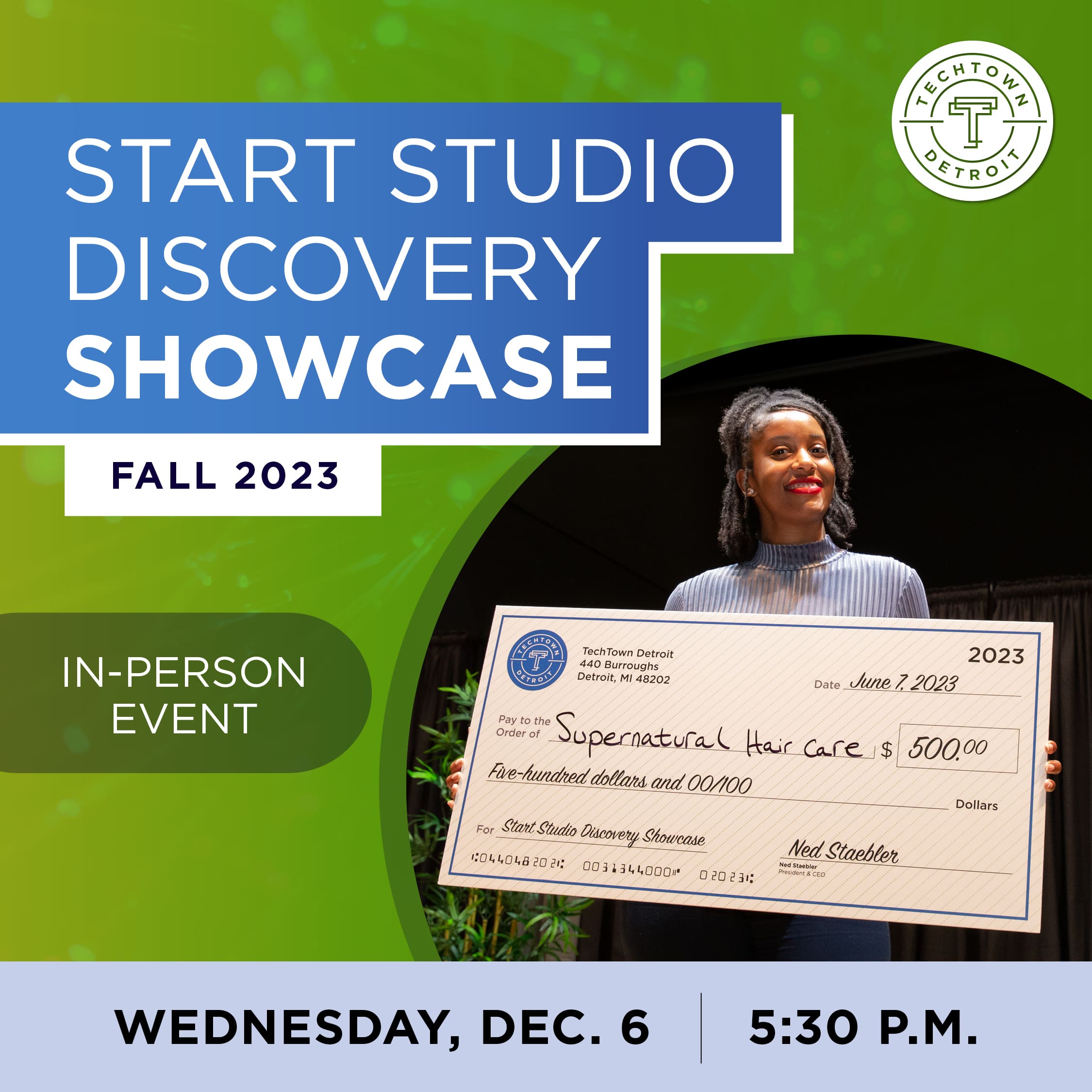 Fall 2023 ﻿Start Studio Discovery Showcase