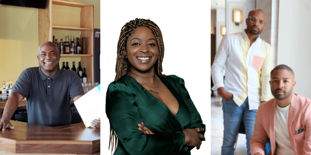 Photos of Chinonye Akunne, Lester Gouvia, Darryl and DeKoven Humes