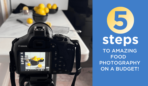 Behind the scenes shot of lemons